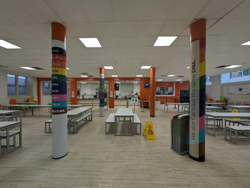 Indoor Vinyl Branding